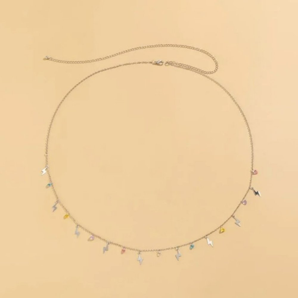 Lightning Alloy Waist Chain - Picture 3 of 9